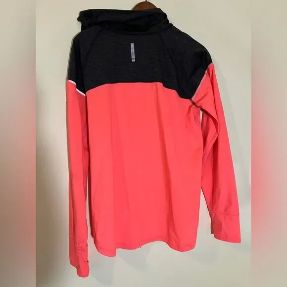 Xersion, pink and gray pullover, offset zipper, size XL, excellent condition - Picture 3 of 6